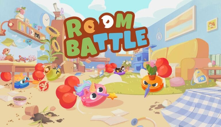 Roombattle, un loco juego de usar una aspiradora, está en steam y es español