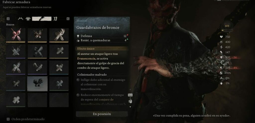 Black Myth Wukong: las 5 mejores armaduras de brazos Black Myth Wukong: las 5 mejores armaduras de brazos