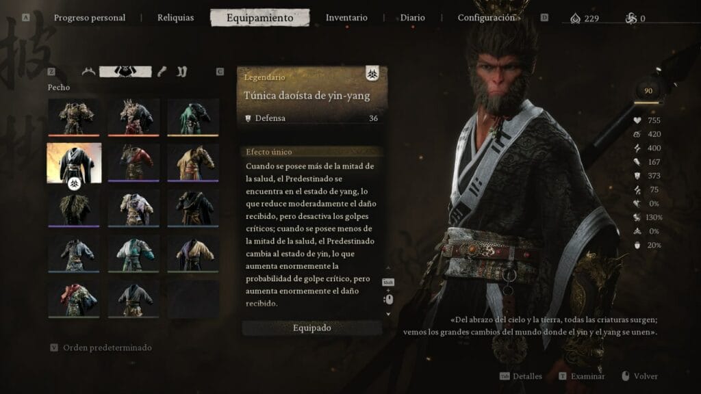 Black Myth Wukong: las 5 mejores armaduras de pecho Black Myth Wukong: las 5 mejores armaduras de pecho