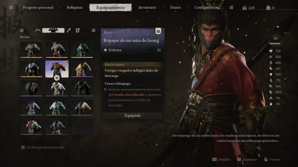 Black Myth Wukong: las 5 mejores armaduras de pecho Black Myth Wukong: las 5 mejores armaduras de pecho
