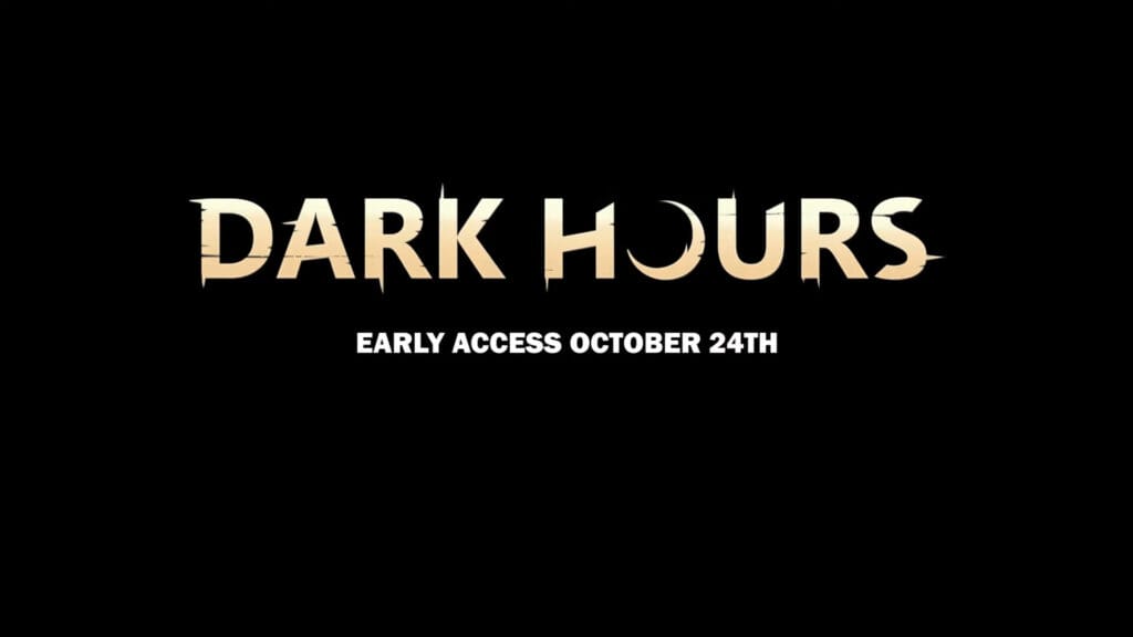 Dark Hours llegará el 24 de octubre y presenta su roadmap