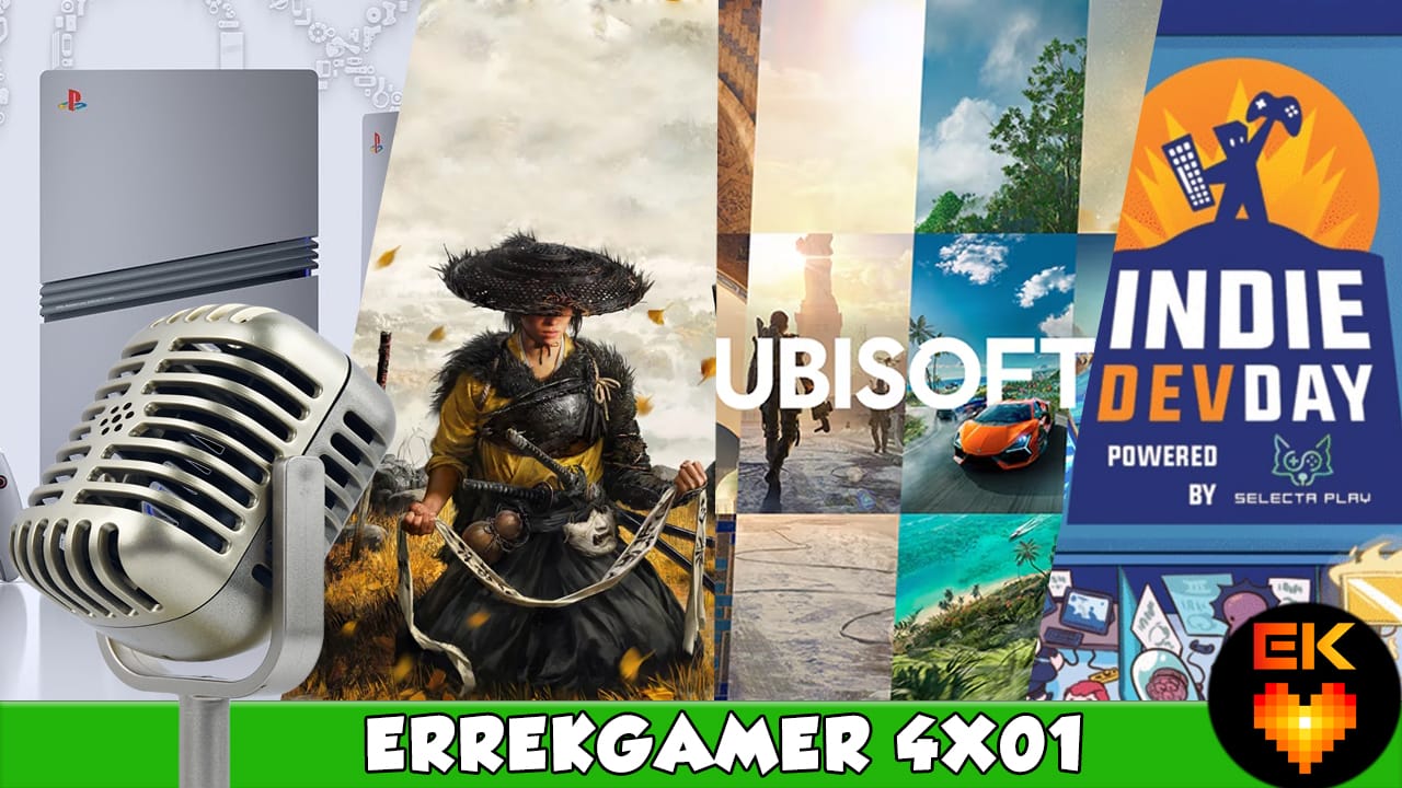 PODCAST ERREKGAMER T4x01: FOMO | GHOST OF YOTEI | UBISOFT Y STEAM | TERTULIA "INDIEDEVDAY Y EL PANORAMA INDIE ESPAÑOL"