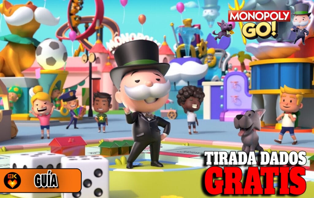 Monopoly GO: Tirada dados gratis