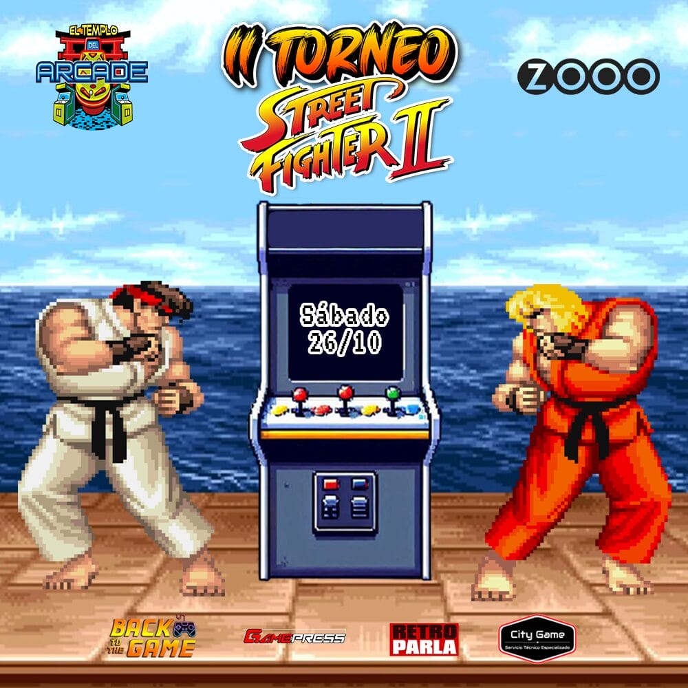 Street Fighter 2 tendrá un torneo en El Templo del Arcade