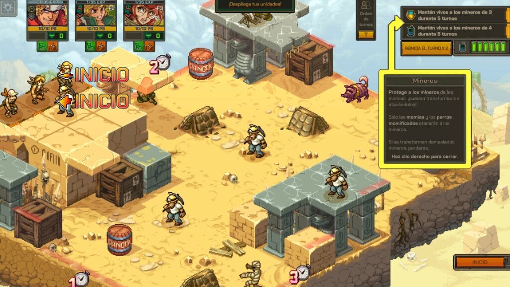 Análisis – Metal Slug Tactics