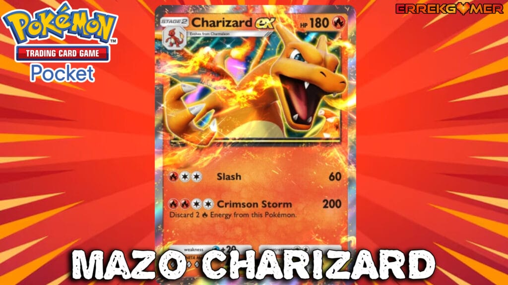 Pókemon TCG Pocket: mazo Charizard