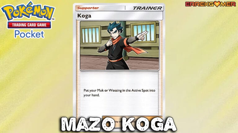 Pókemon TCG Pocket: mazo Koga