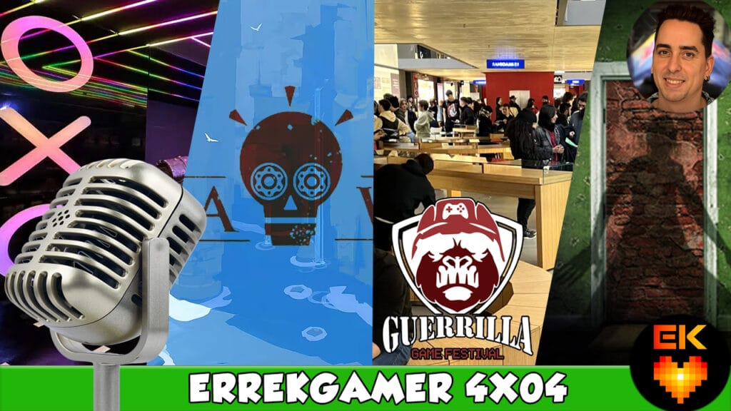 PODCAST ERREKGAMER T4x04: OXO MUSEO Madrid | Tequila Works | Guerrilla Game Festival | Entrevista a Alex de Kuraishisama