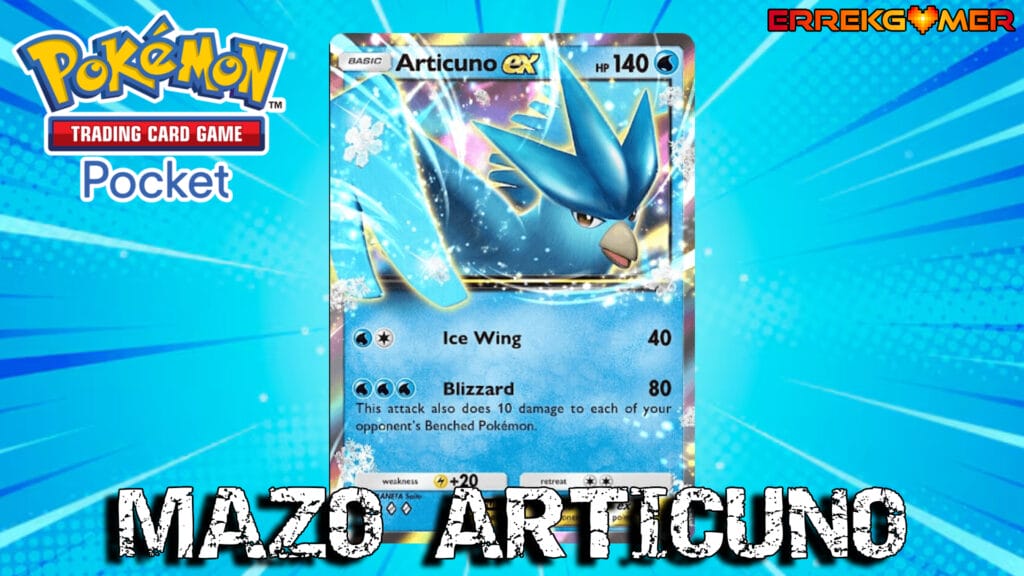 Pókemon TCG Pocket: mazo Articuno