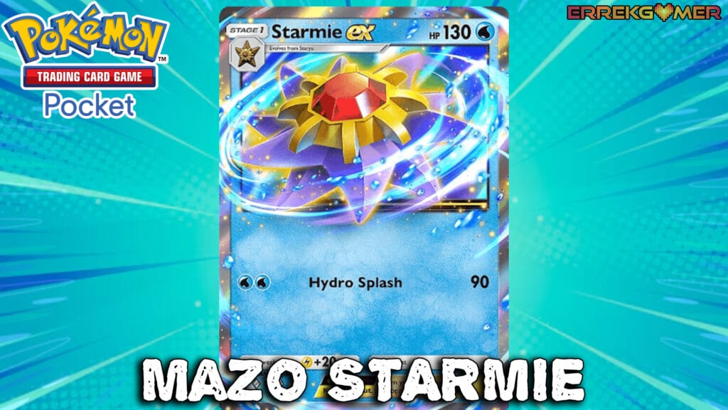 Pókemon TCG Pocket: mazo Starmie