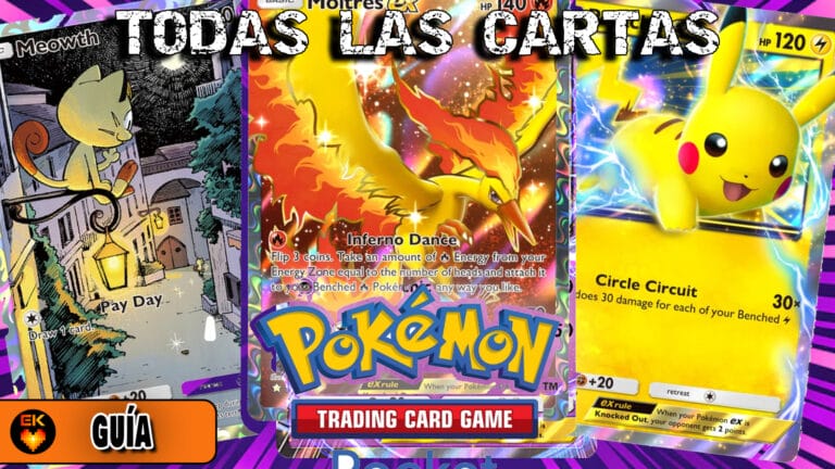 Pokémon TCG Pocket: Todas las cartas