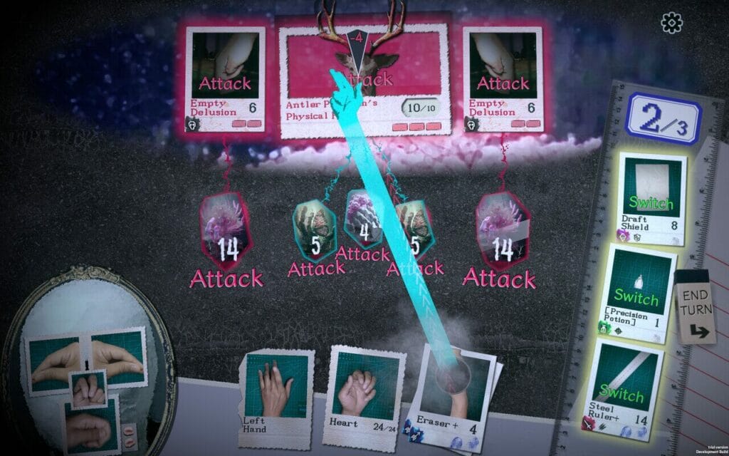 Out of HandsOut, un juego de cartas con suspense, tiene demo en Steam