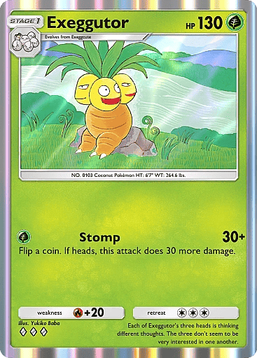 Pókemon TCG Pocket: mazo Exeggutor Pókemon TCG Pocket: mazo Exeggutor