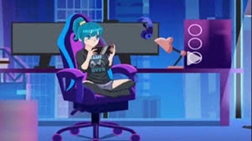 Night Gamer Girl APK. Descargar GRATIS en Android