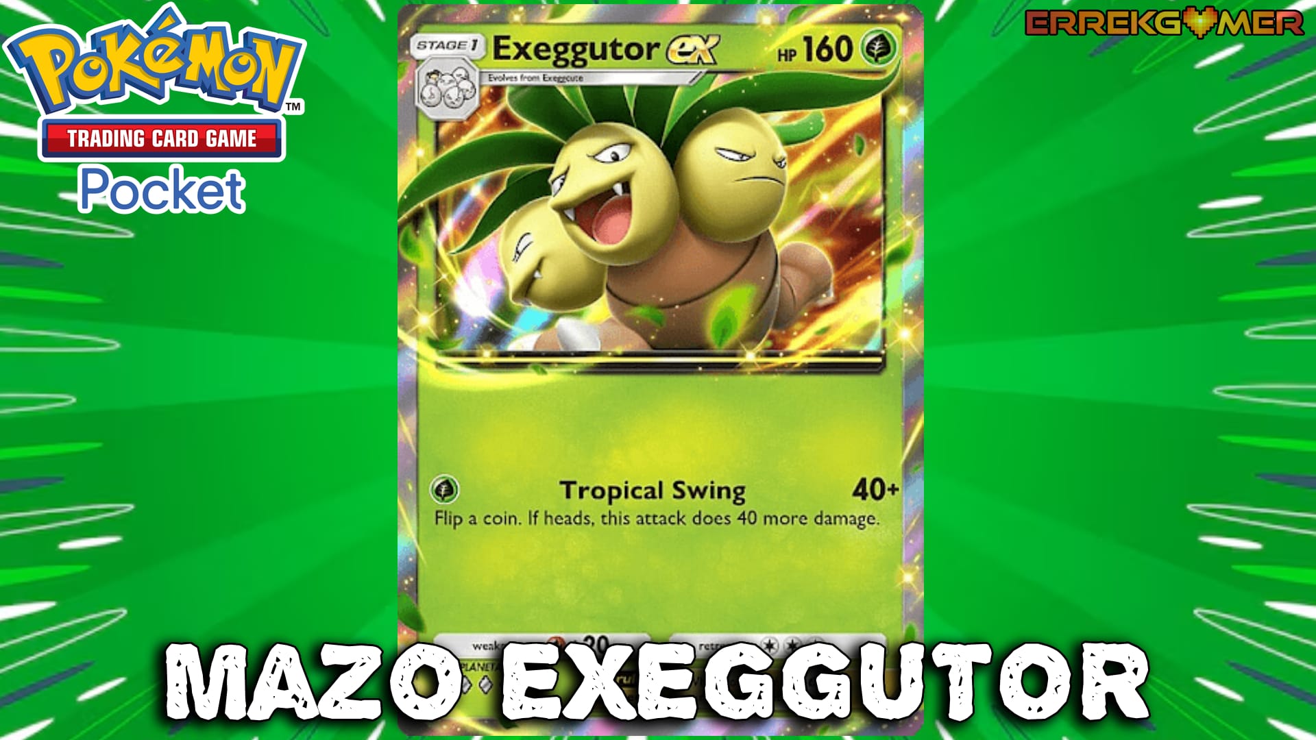 Pókemon TCG Pocket: mazo Exeggutor