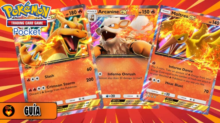 Pokémon TCG Pocket: Guía evento aparición masiva tipo fuego