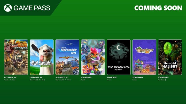 Listado de Juegos gratuito en Game Pass noviembre de 2024