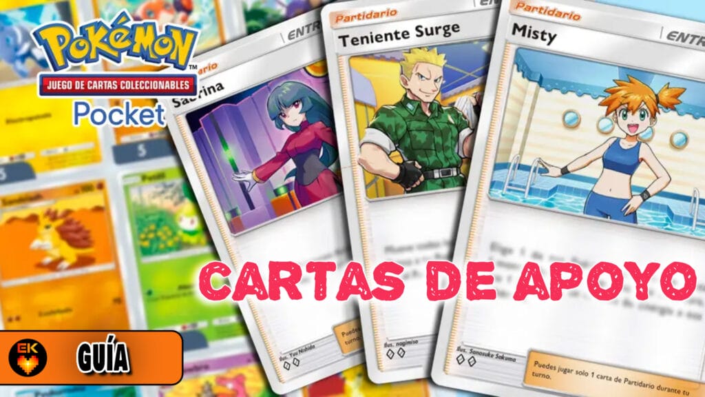 Pokémon TCG Pocket: Tier List - las mejores cartas de apoyo