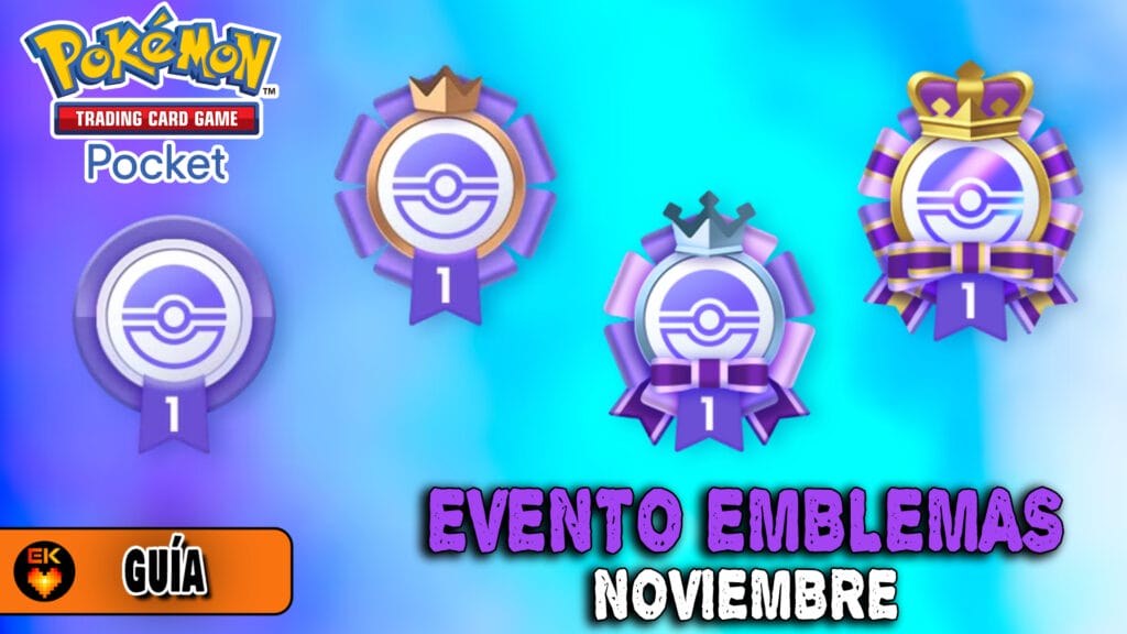 Pokémon TCG Pocket: guía del evento del emblema genético NOVIEMBRE 2024