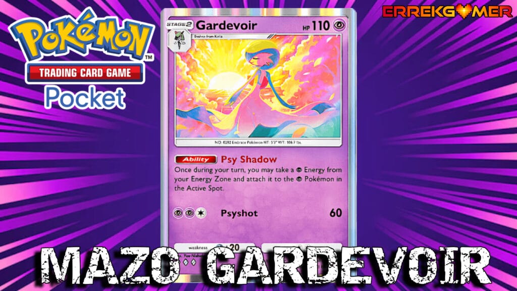 Pókemon TCG Pocket: mazo Gardevoir