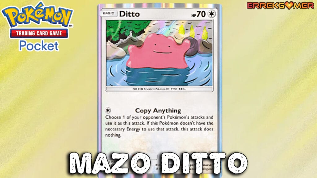 Pókemon TCG Pocket: mazo DITTO