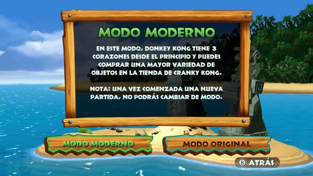 Donkey Kong Country Returns HD - Modo Moderno