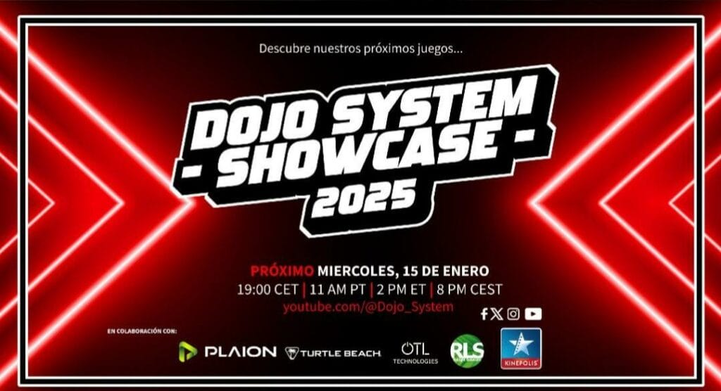 Dojo System Showcase 2025: Llega su presentación de juegos indies para el 15 de enero