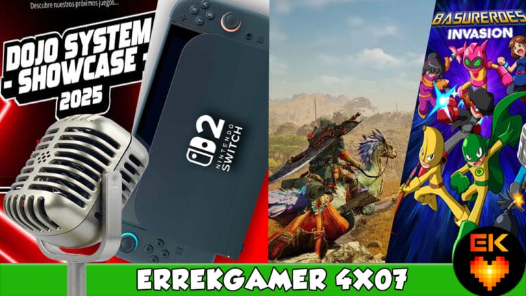 PODCAST ERREKGAMER T4x07: Nintendo Switch 2 | Dojo System Showcase | ENTREVISTA A Javi de Basureroes: Invasion