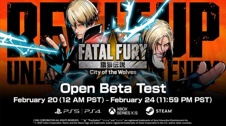 Open beta test para FATAL FURY: City of the Wolves