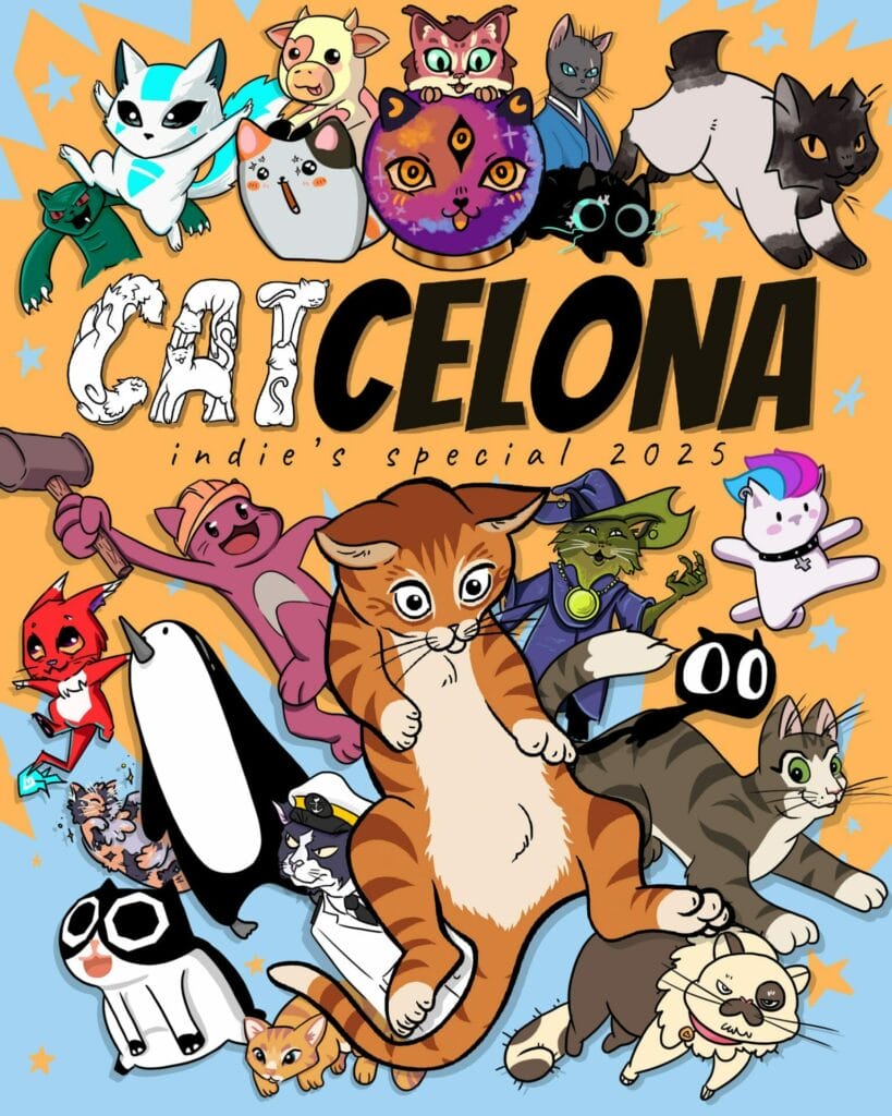 Catcelona lanzará una edición limitada y especial con juegos indies de gatos