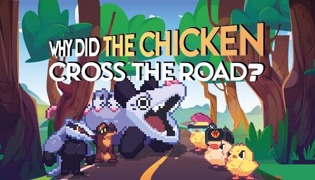 Guateque Games han creado un patreon para su juego de pollos "Why did the chicken cross the road?"