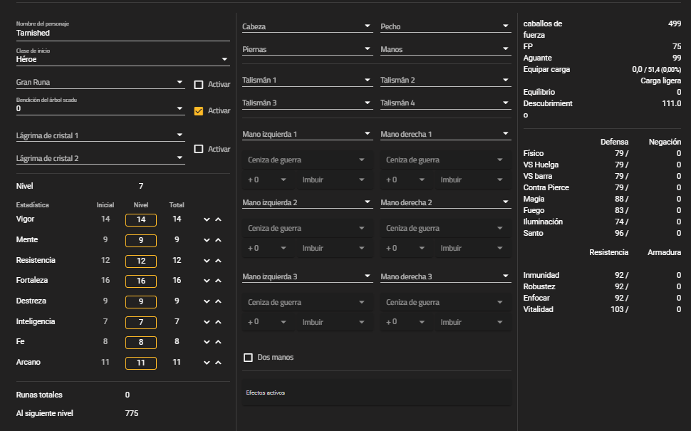 Elden Ring - Shadow os the Erdtree, conoce el build calculator