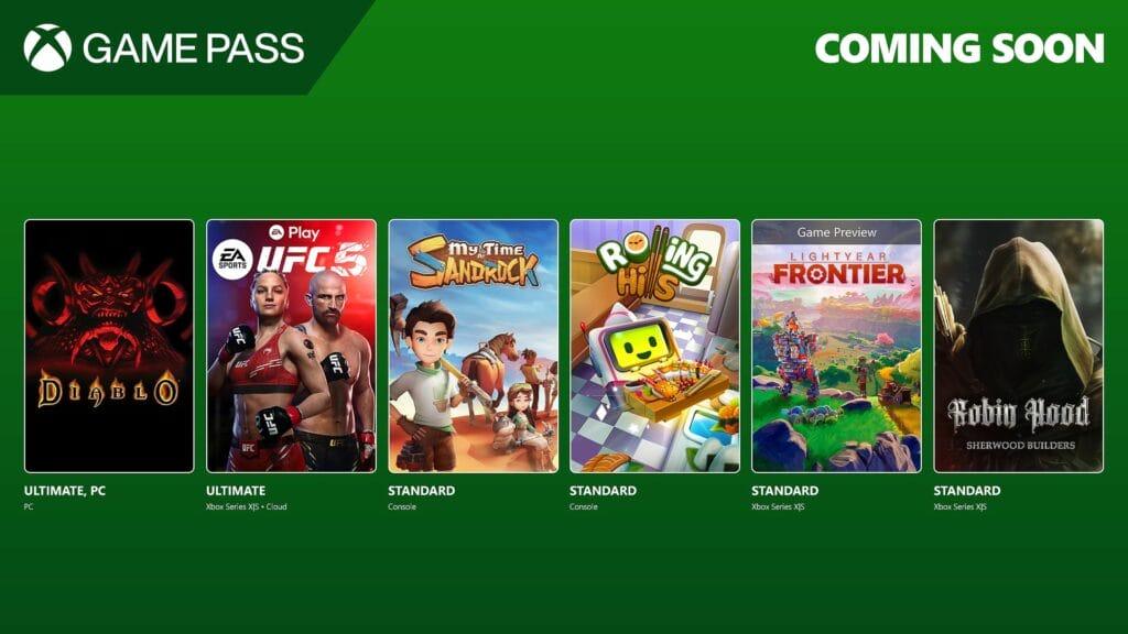 Listado de Juegos gratuito en Game Pass ENERO de 2025