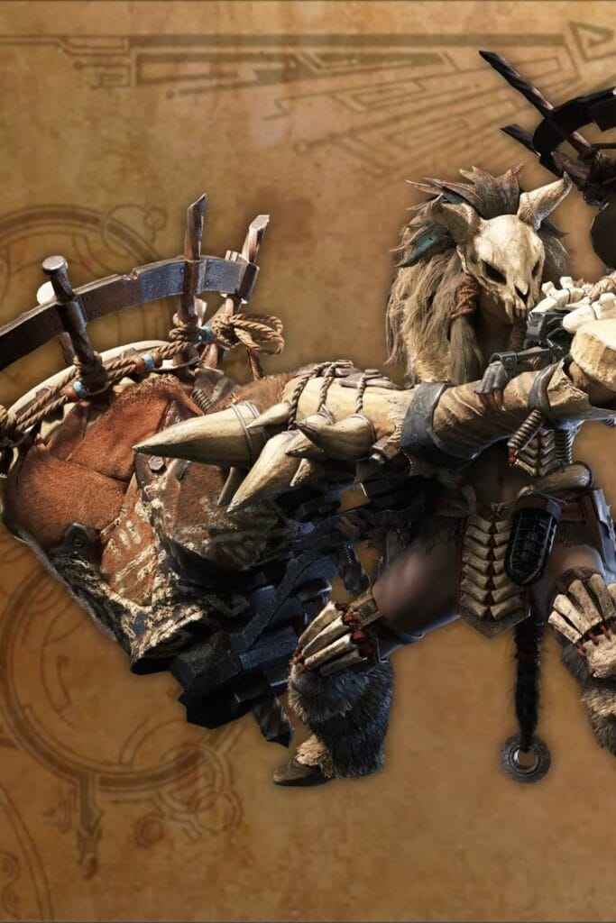 Monster Hunter Wilds - Tipos de armas: Cornamusa Monster Hunter Wilds - Tipos de armas: Cornamusa