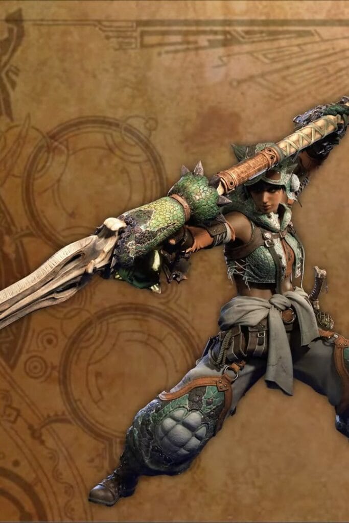 Monster Hunter Wilds - Tipos de armas: Glaive insecto Monster Hunter Wilds - Tipos de armas: Glaive insecto