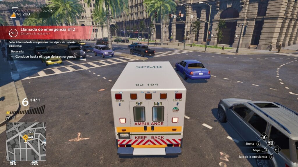 Análisis: ambulance life: a paramedic simulator