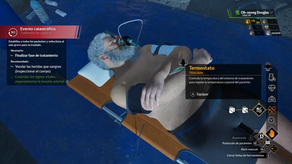 Análisis: ambulance life: a paramedic simulator