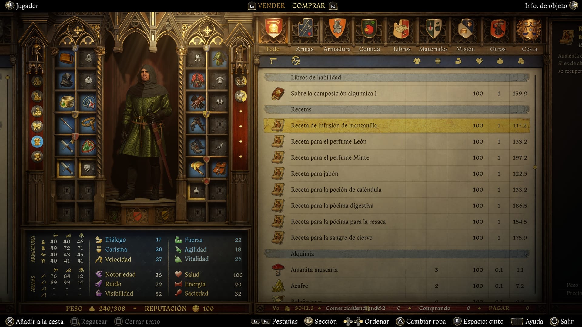 Kingdom Come Deliverance 2: dónde conseguir nuevas recetas de alquimia Kingdom Come Deliverance 2: comprar recetas e ingredientes