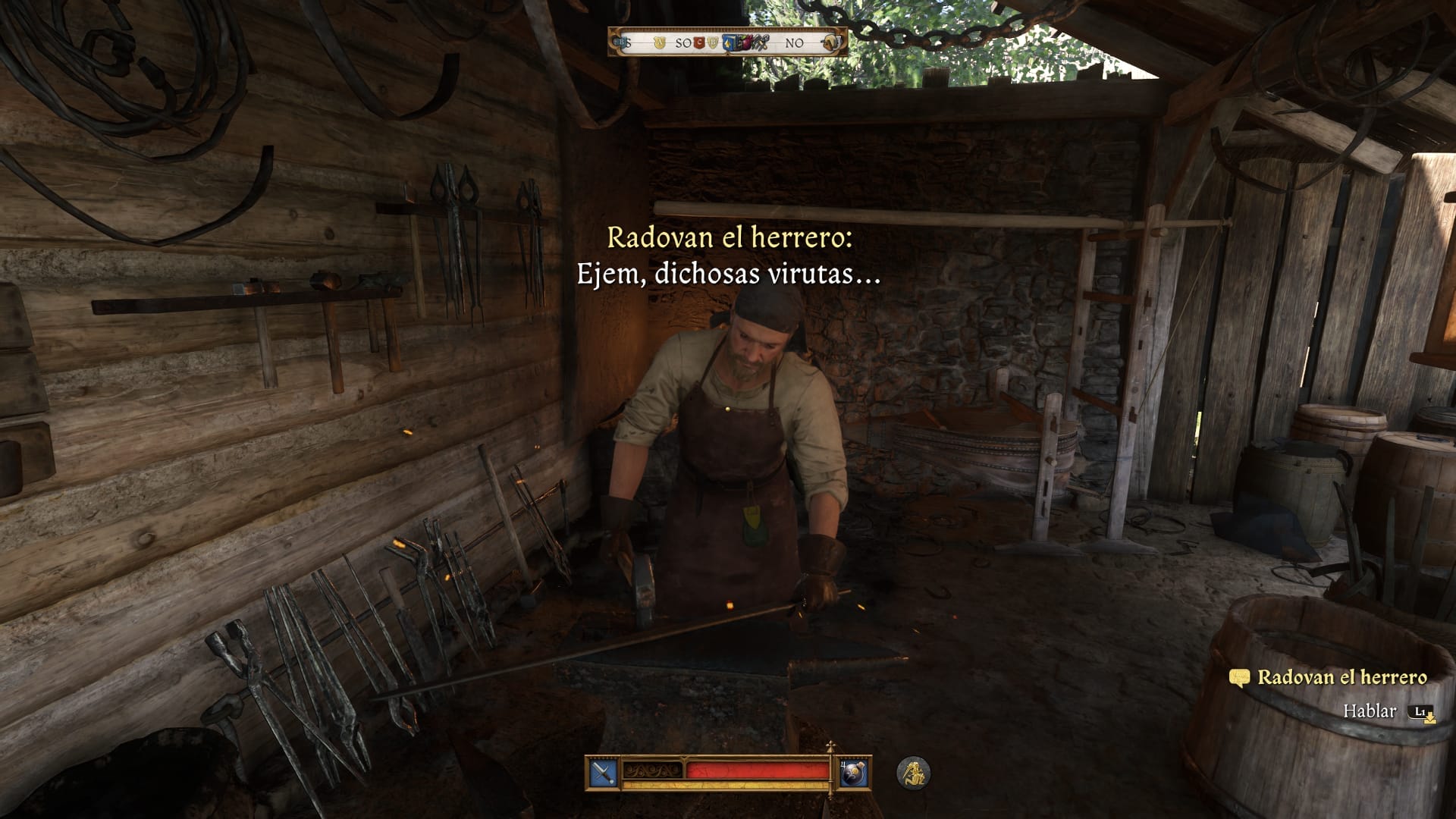 Kingdom Come Deliverance 2: dónde y cómo reparar armas y armadura