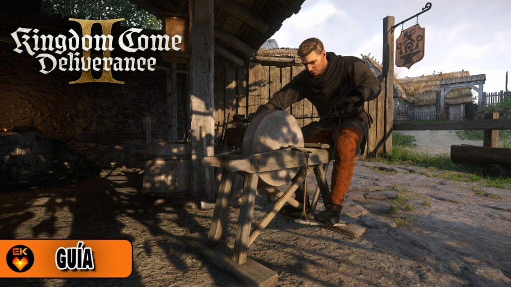 Kingdom Come Deliverance 2: dónde y cómo reparar armas y armadura