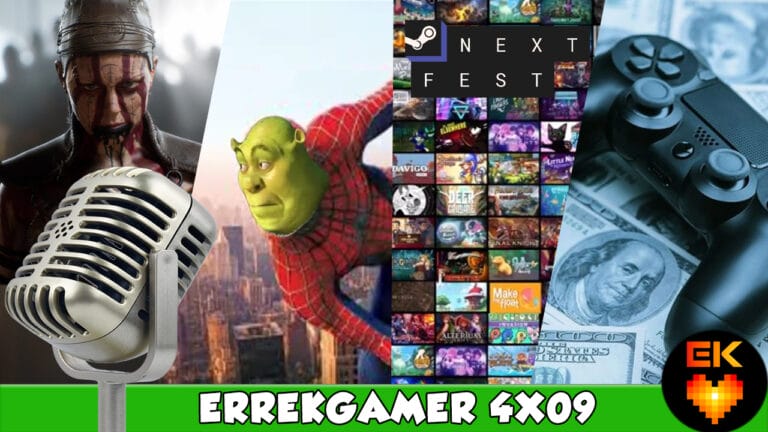 PODCAST ERREKGAMER T4x09: Doble AA | Mods | Steam Next Fest | Tertulia "El precio de los videojuegos"