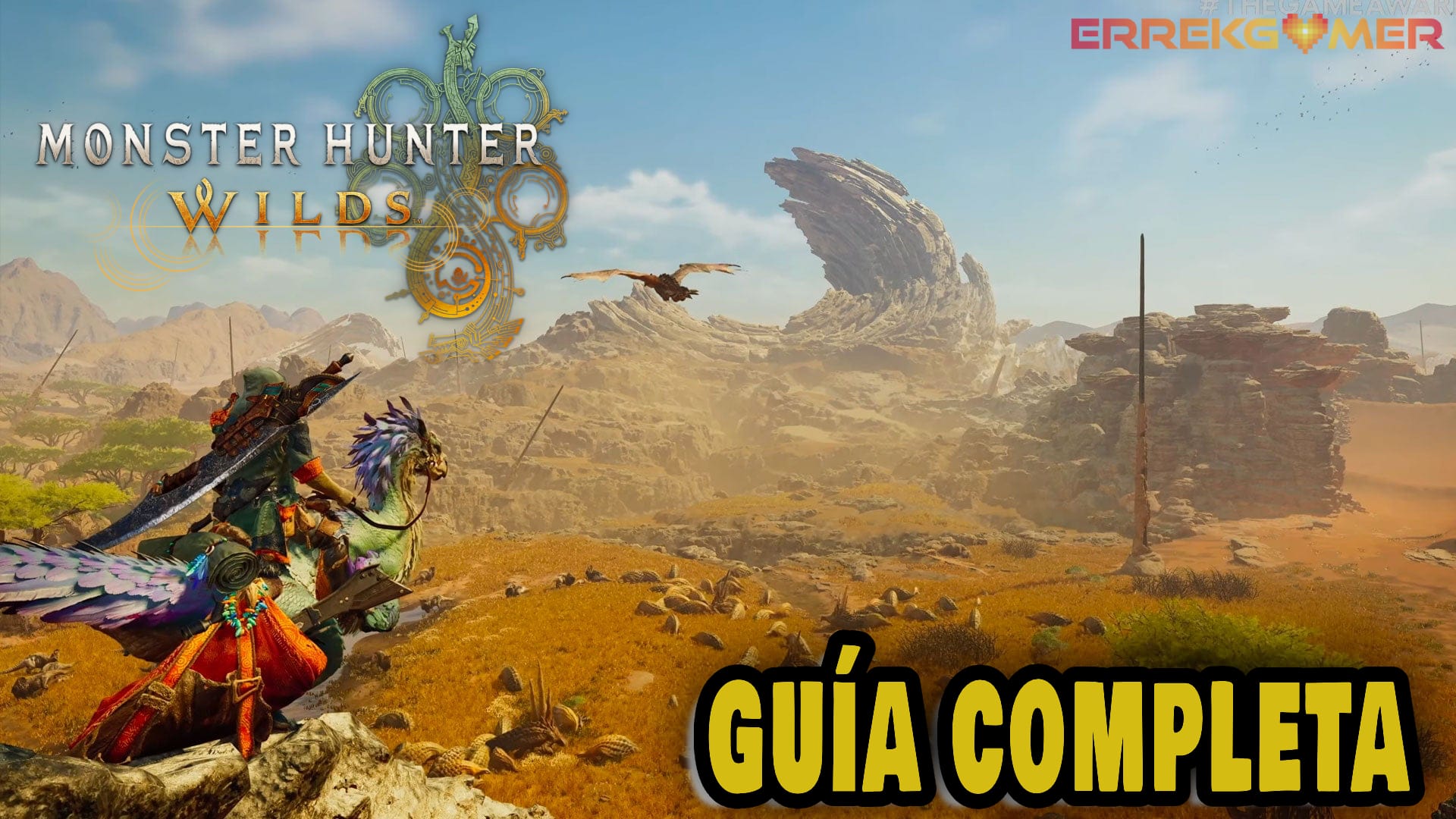 Guía completa de Monster Hunter Wilds: tipos de armas, bestiario, consejos y mucho más