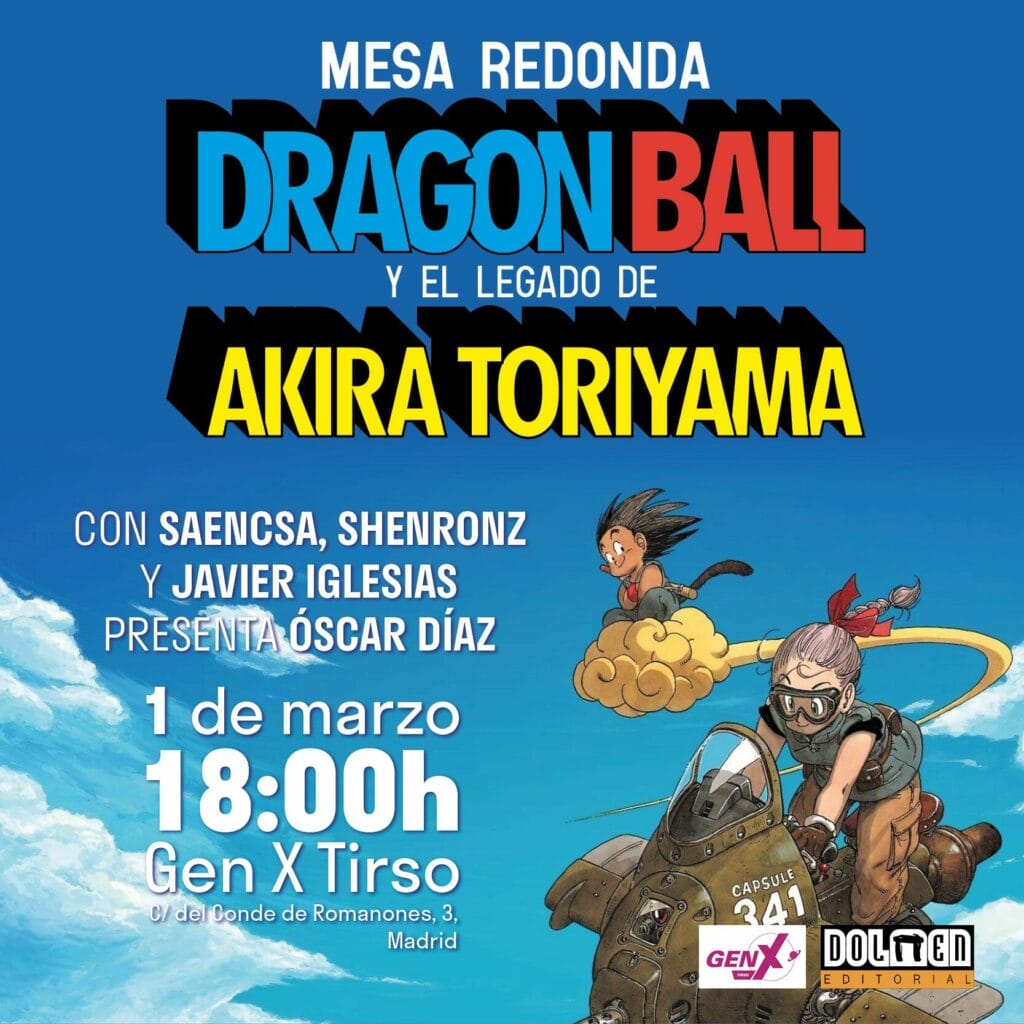 Dragon Ball y el legado de Akira Toriyama. Mesa redonda en Madrid