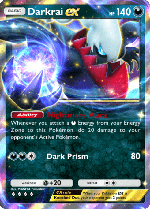 Pókemon TCG Pocket: mazo Darkrai