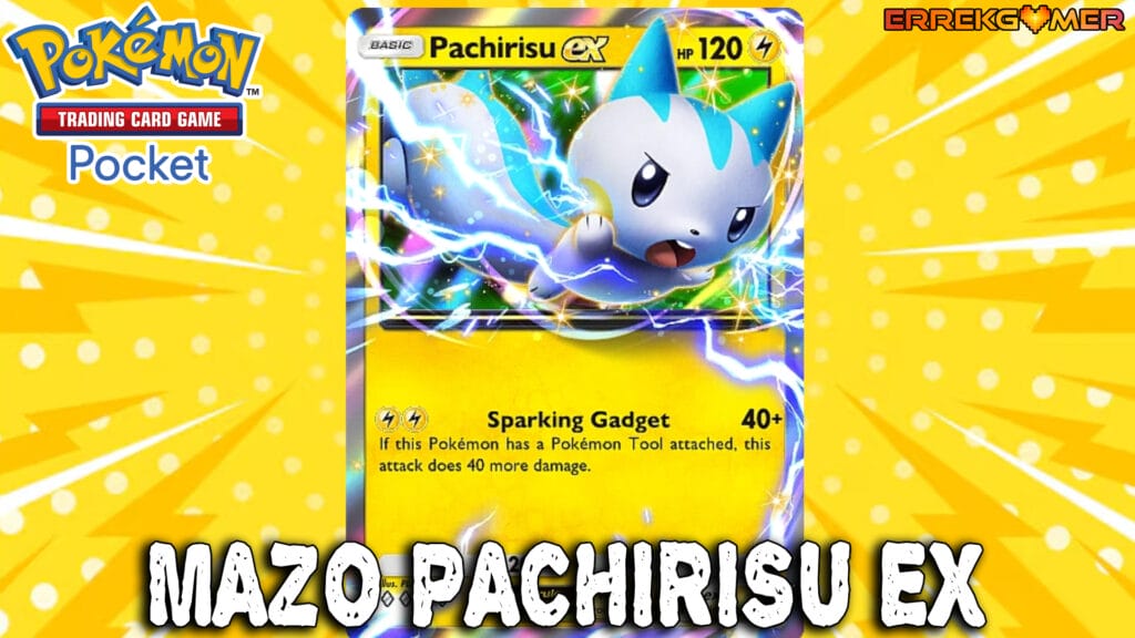 Pókemon TCG Pocket: mazo pachirisu ex