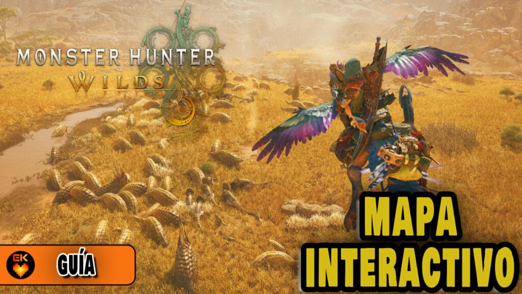 Monster Hunter Wilds: Mapa interactivo