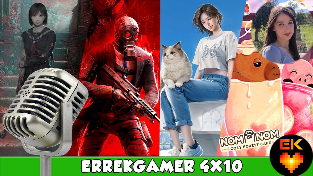 PODCAST ERREKGAMER T4x10: Silent Hill F | Killing Floor 3 | inZOI | Entrevista a Anais de Nom Nom: Cozy Forest Café