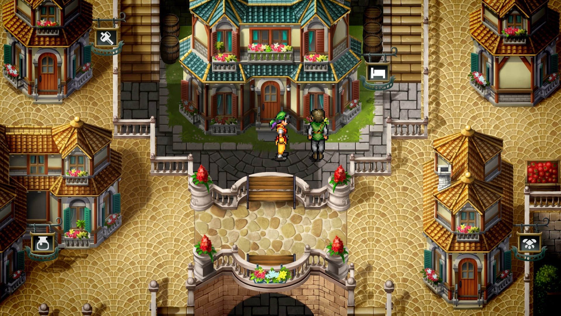 Análisis: Suikoden I&II HD Remaster Gate Rune and Unification Wars Suikoden I&II - Escenarios