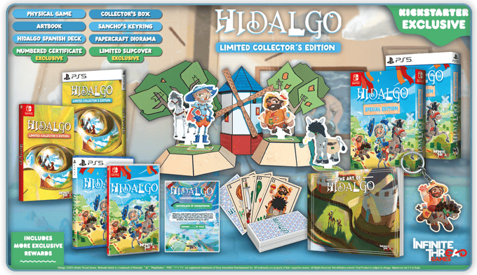 Hidalgo, la aventura acogedora de Don Quijote, lanza su campaña Kickstarter