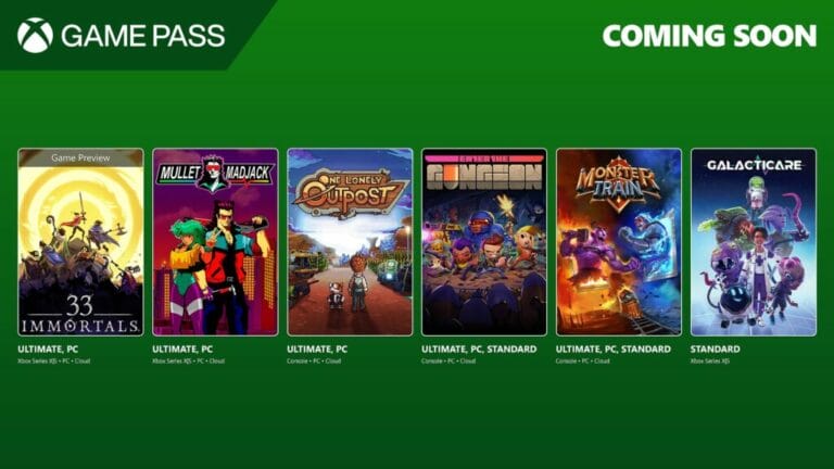 Listado de Juegos gratuito en Game Pass marzo de 2025